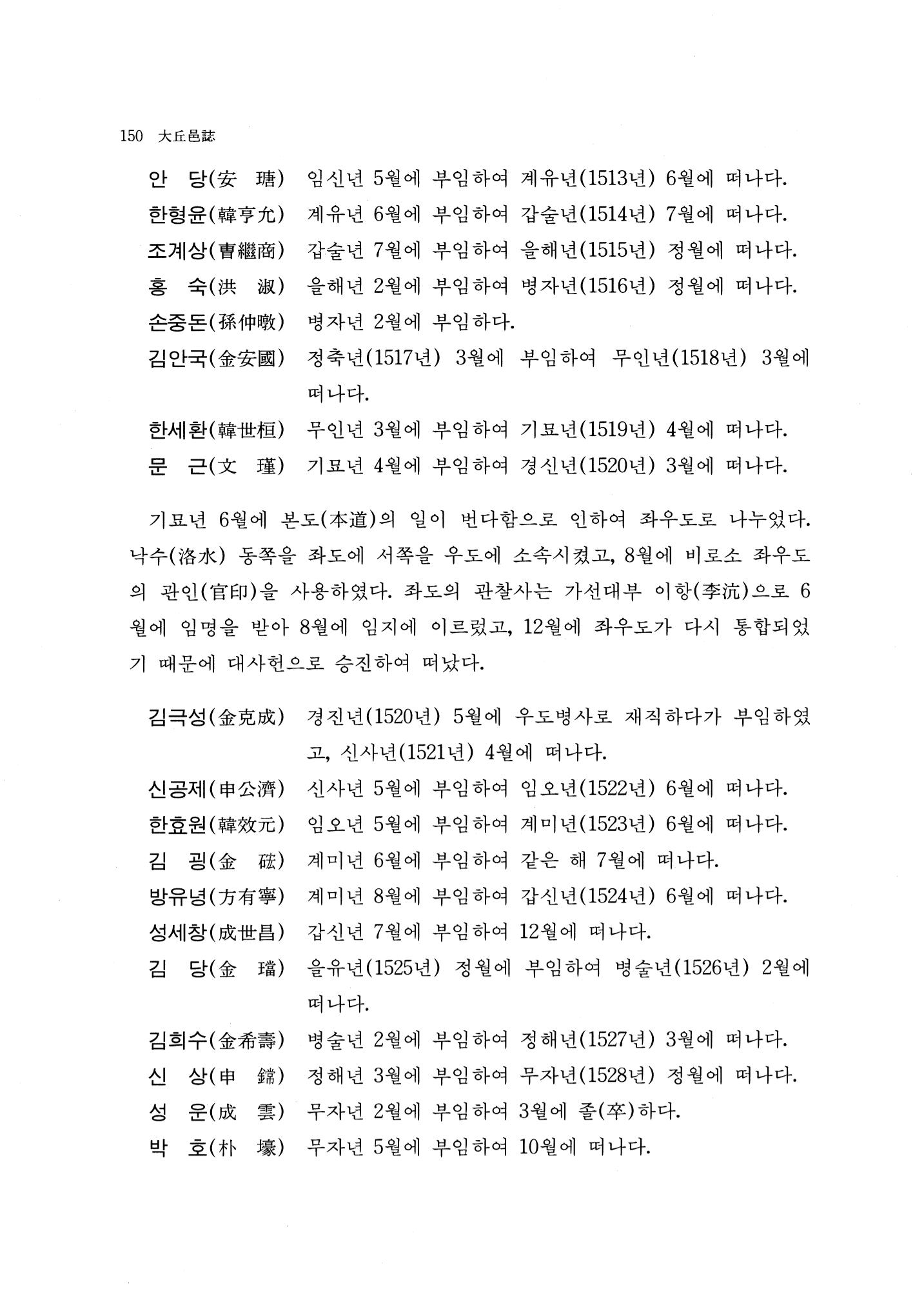 국역 대구부(大邱府) 읍지(1768) 162페이지