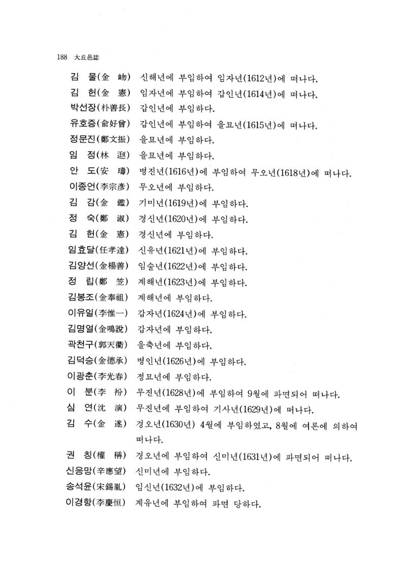 국역 대구부(大邱府) 읍지(1768) 200페이지
