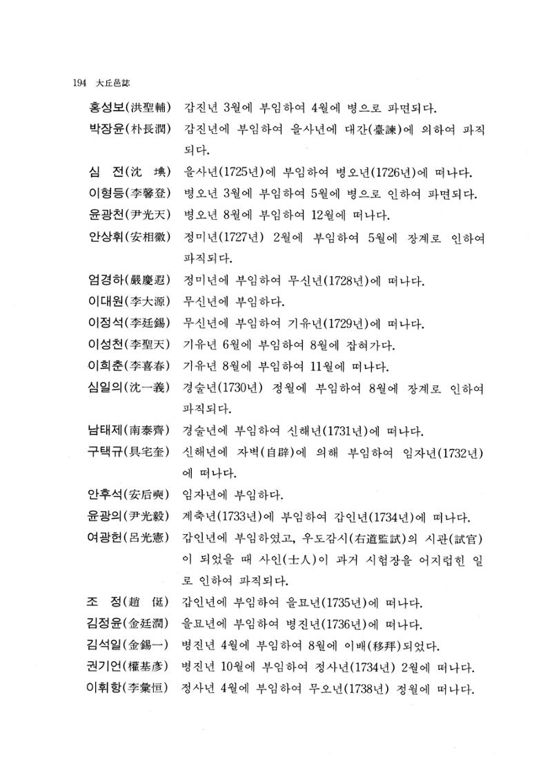 국역 대구부(大邱府) 읍지(1768) 206페이지