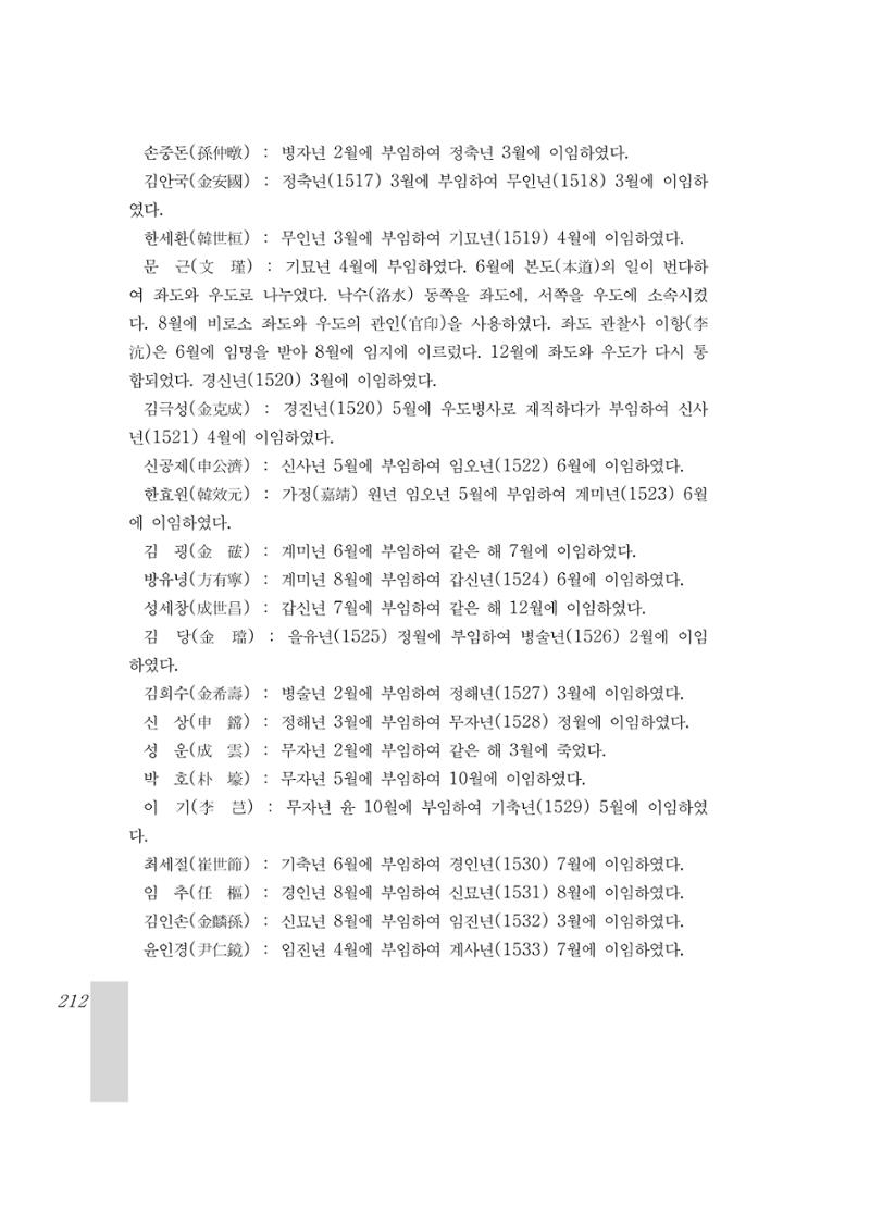 국역 대구부(大邱府) 읍지(1899) 216페이지
