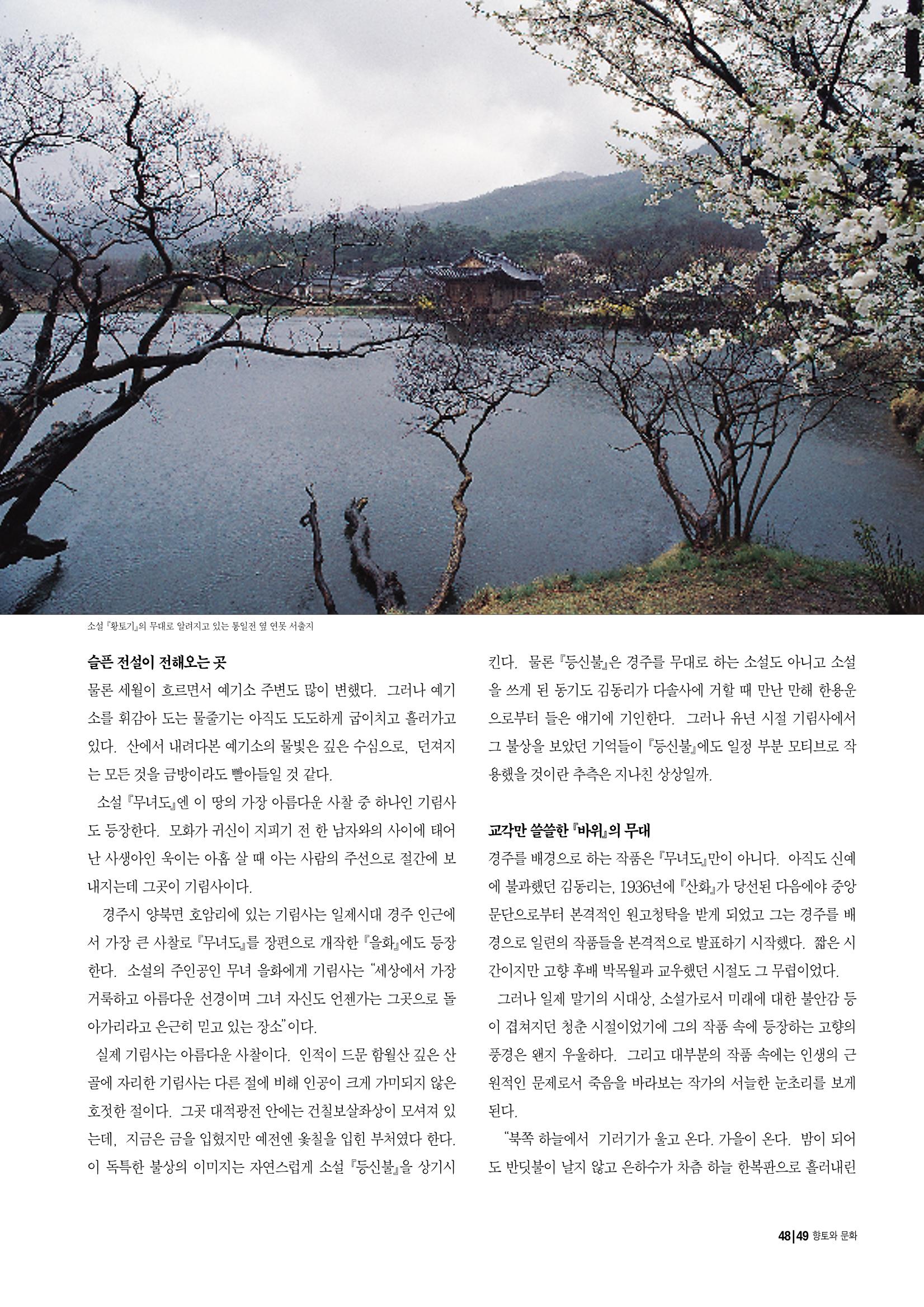 향토와 문화 vol.10 불멸을 찾아서(98년 5,6월) 48페이지