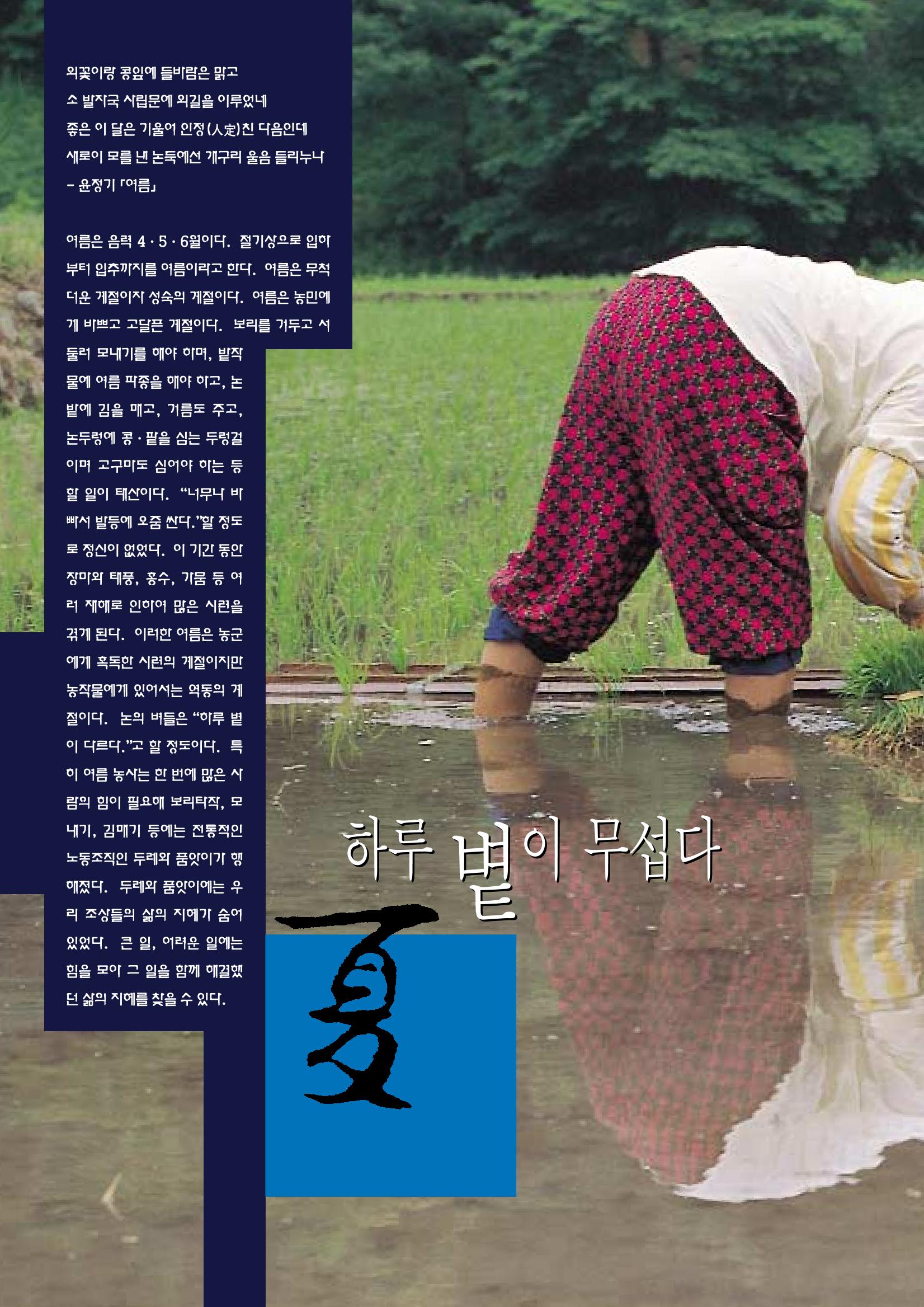 향토와 문화 vol.12 新 농가월령가(98년 11,12월) 23페이지