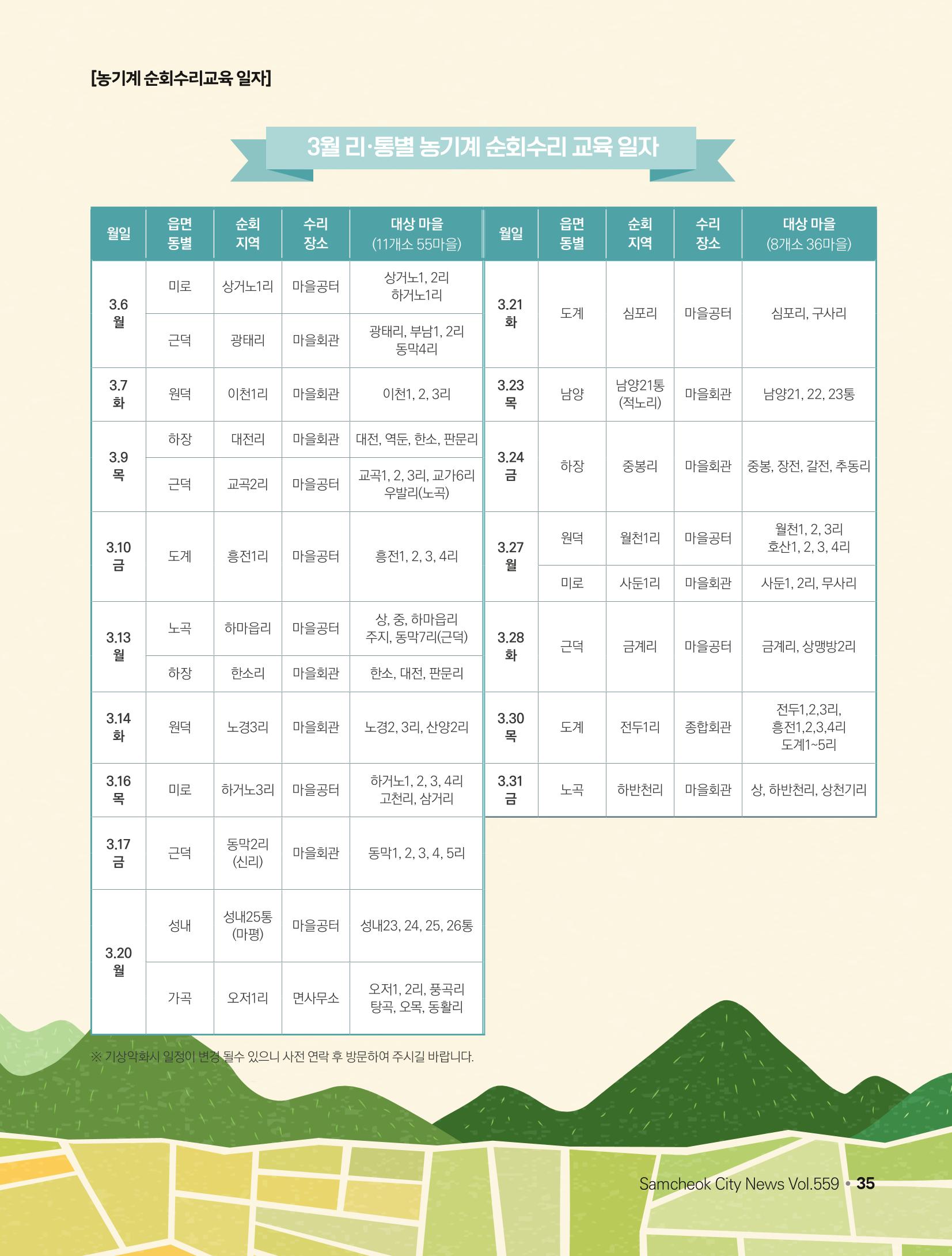 2023년 3월 삼척 시정소식지 35페이지