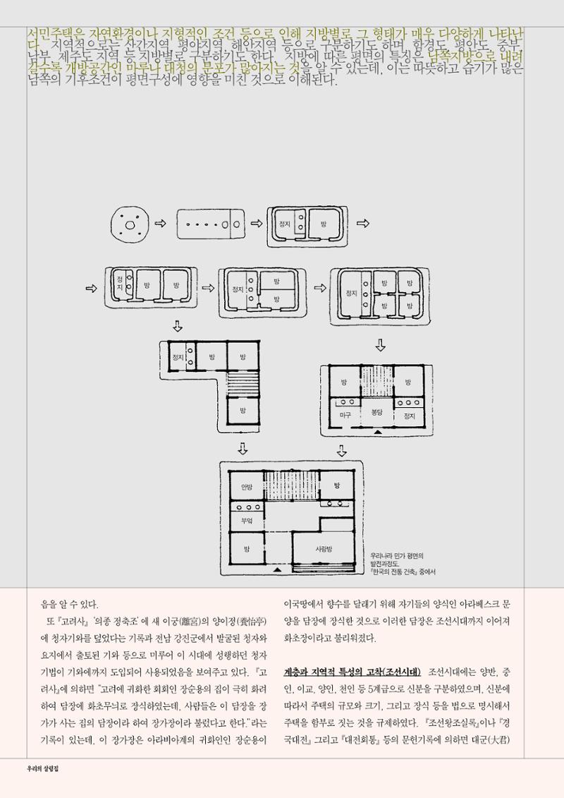 향토와 문화 vol.14 우리의 살림집(99년 7,8월) 15페이지