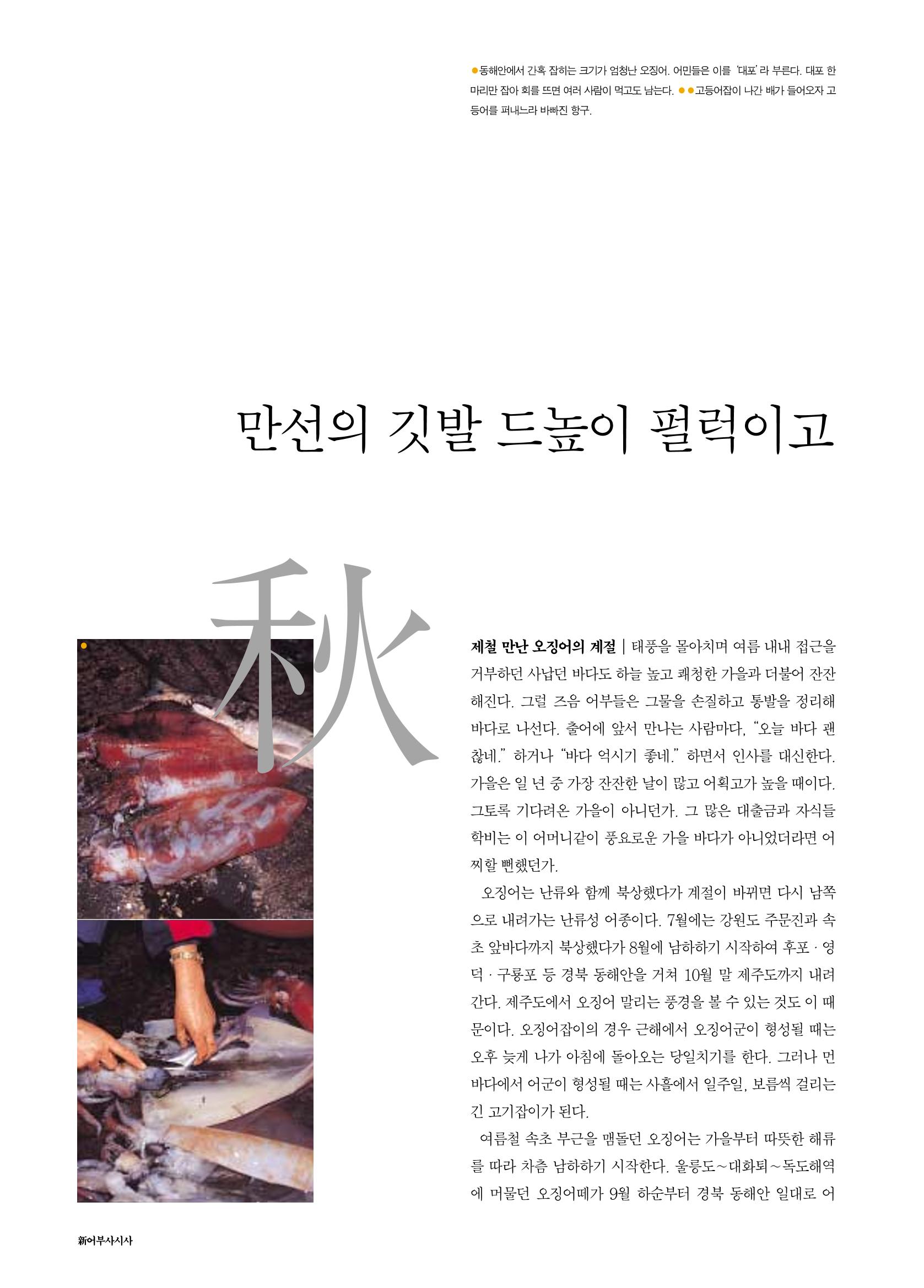 향토와 문화 vol.18 新 어부사시사(2000년 11,12월) 28페이지