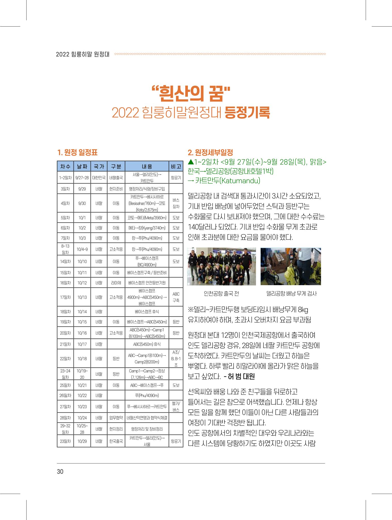 서울시산악연감13호내지 30페이지