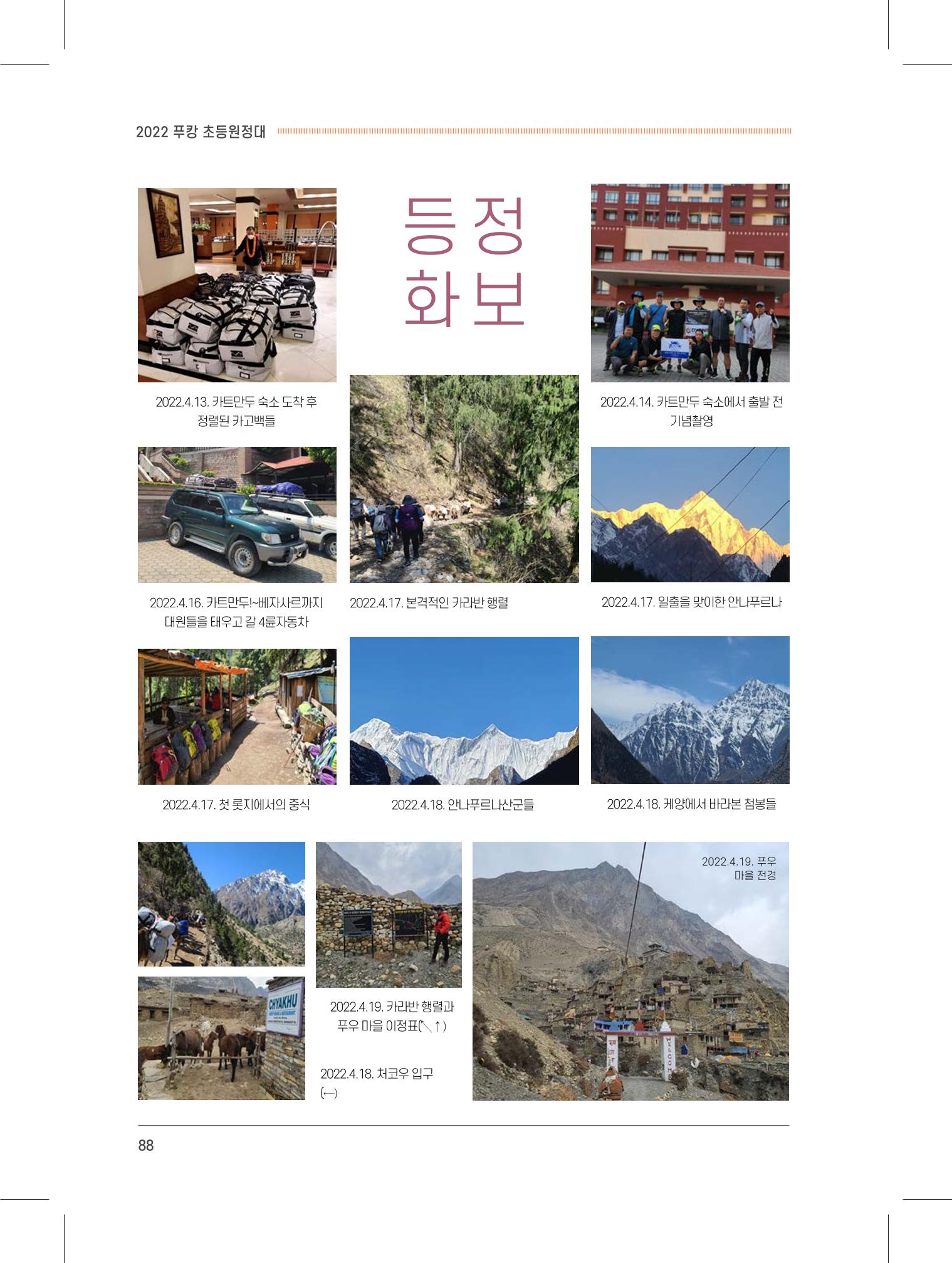 서울시산악연감13호내지 88페이지