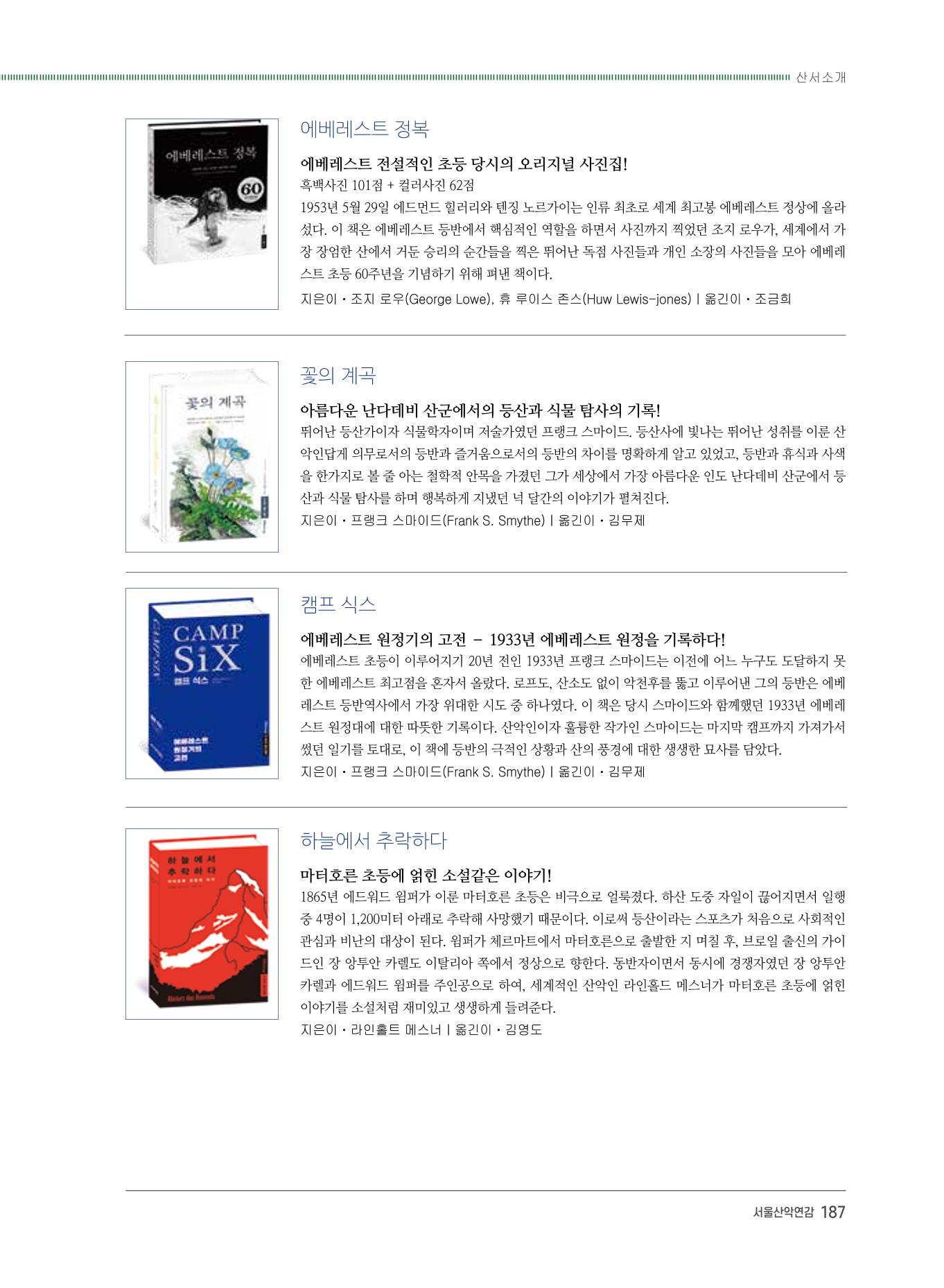 서울시산악연감13호통합본 187페이지
