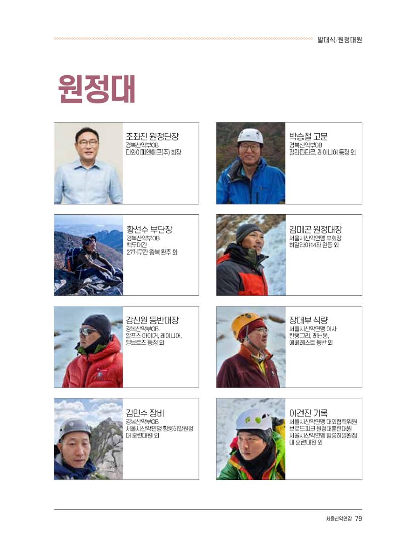 서울시산악연감13호통합본 79페이지