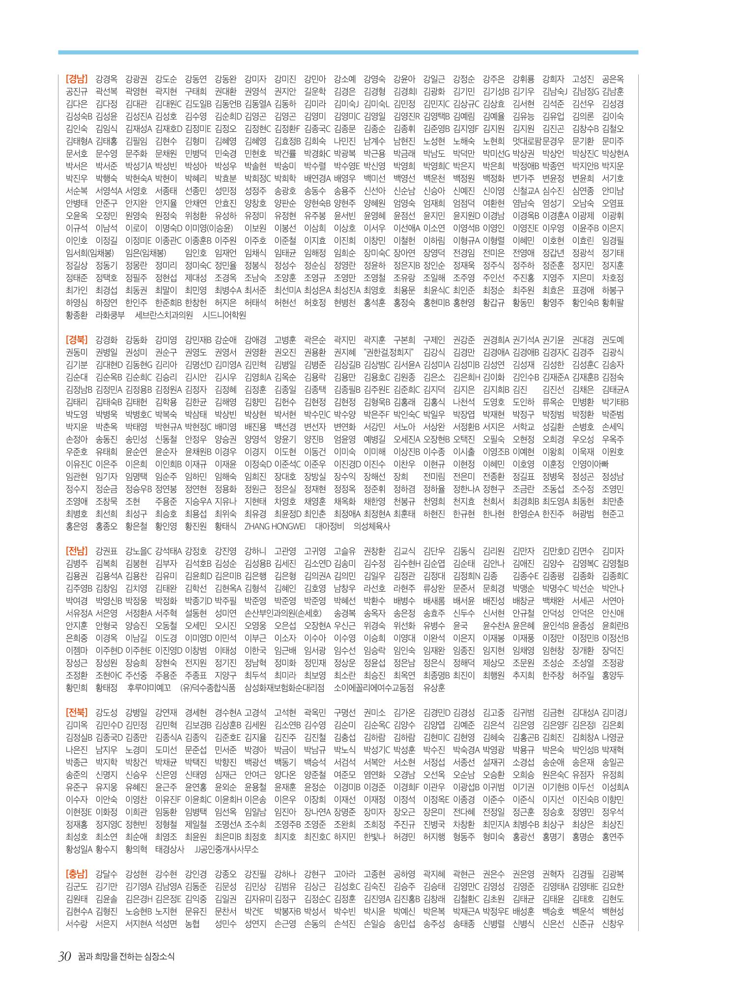 2023 심장소식 봄호 137호 30페이지