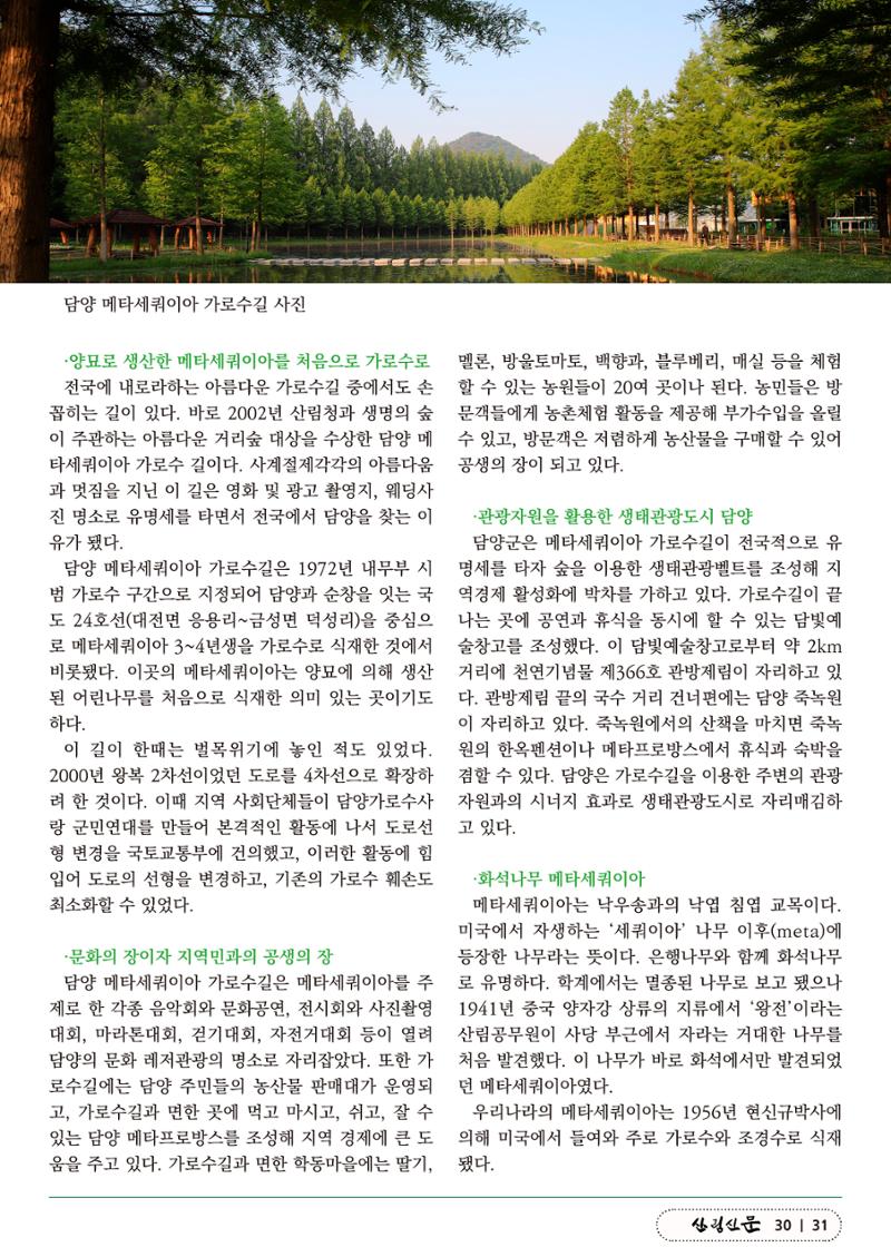 산림신문 3월 14일 31페이지