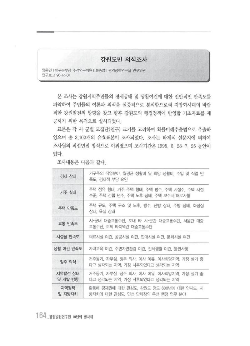 강원발전연구원 10년의 발자취 160페이지
