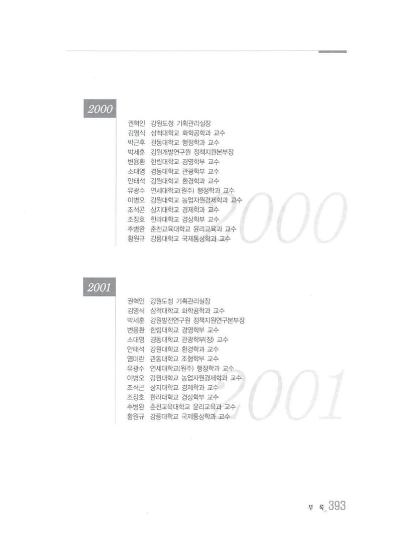 강원발전연구원 10년의 발자취 387페이지