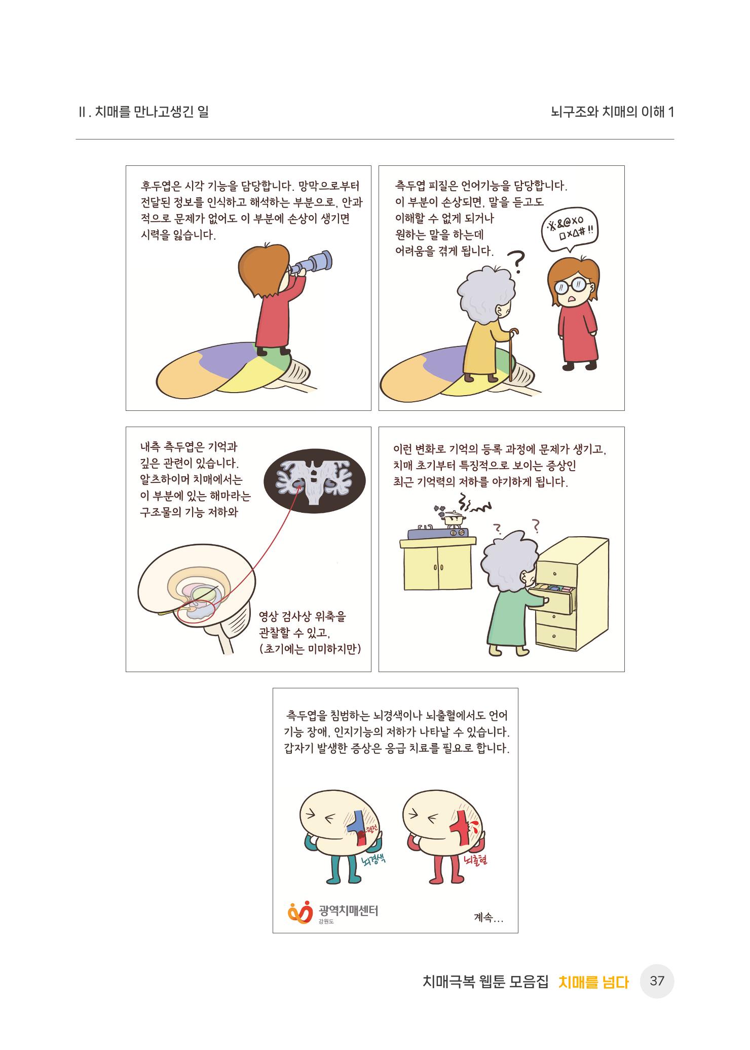 치매극복 웹툰 모음집[치매를 넘다] 38페이지