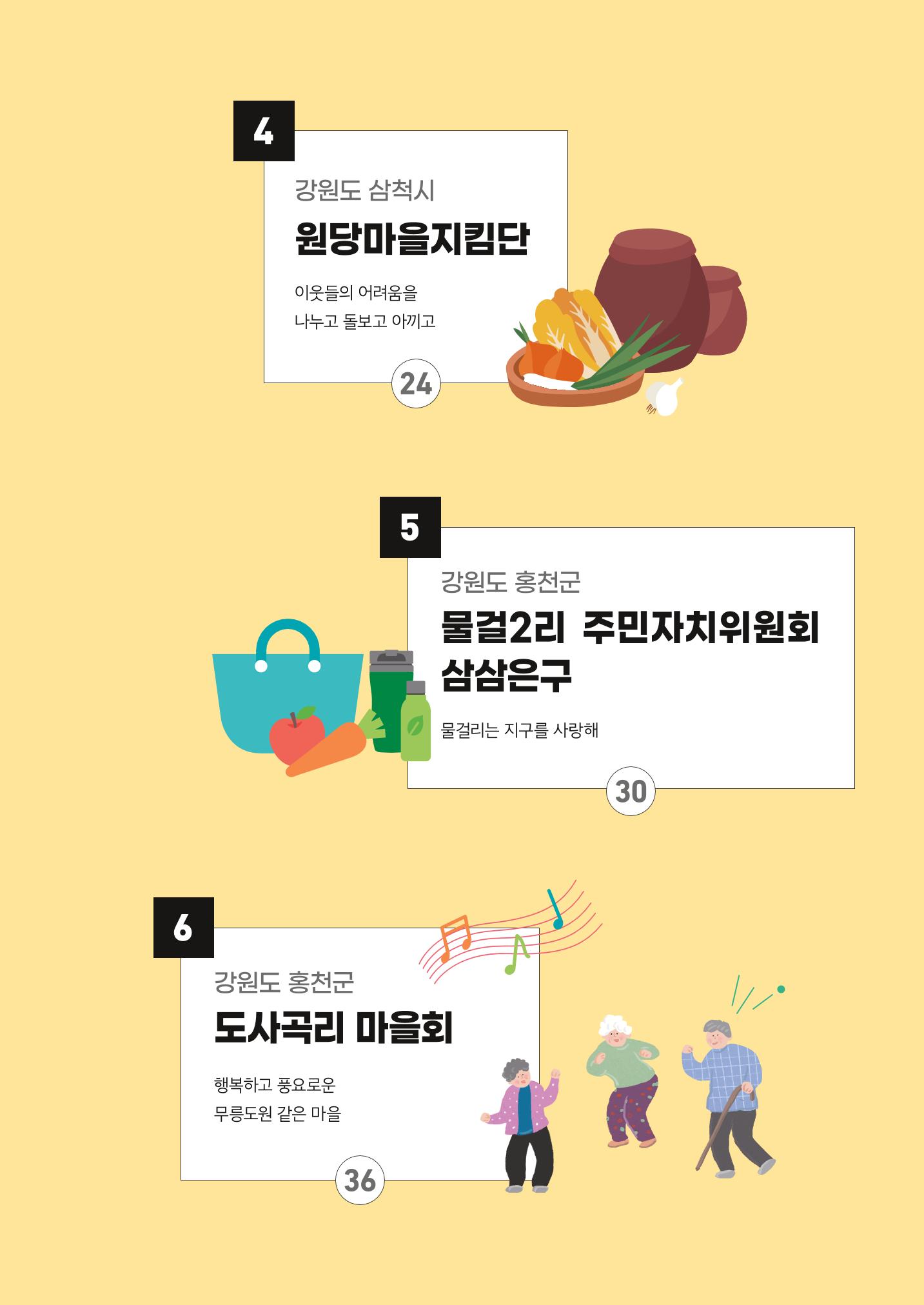 2022 강원도 마을공동체 우수사례집 5p