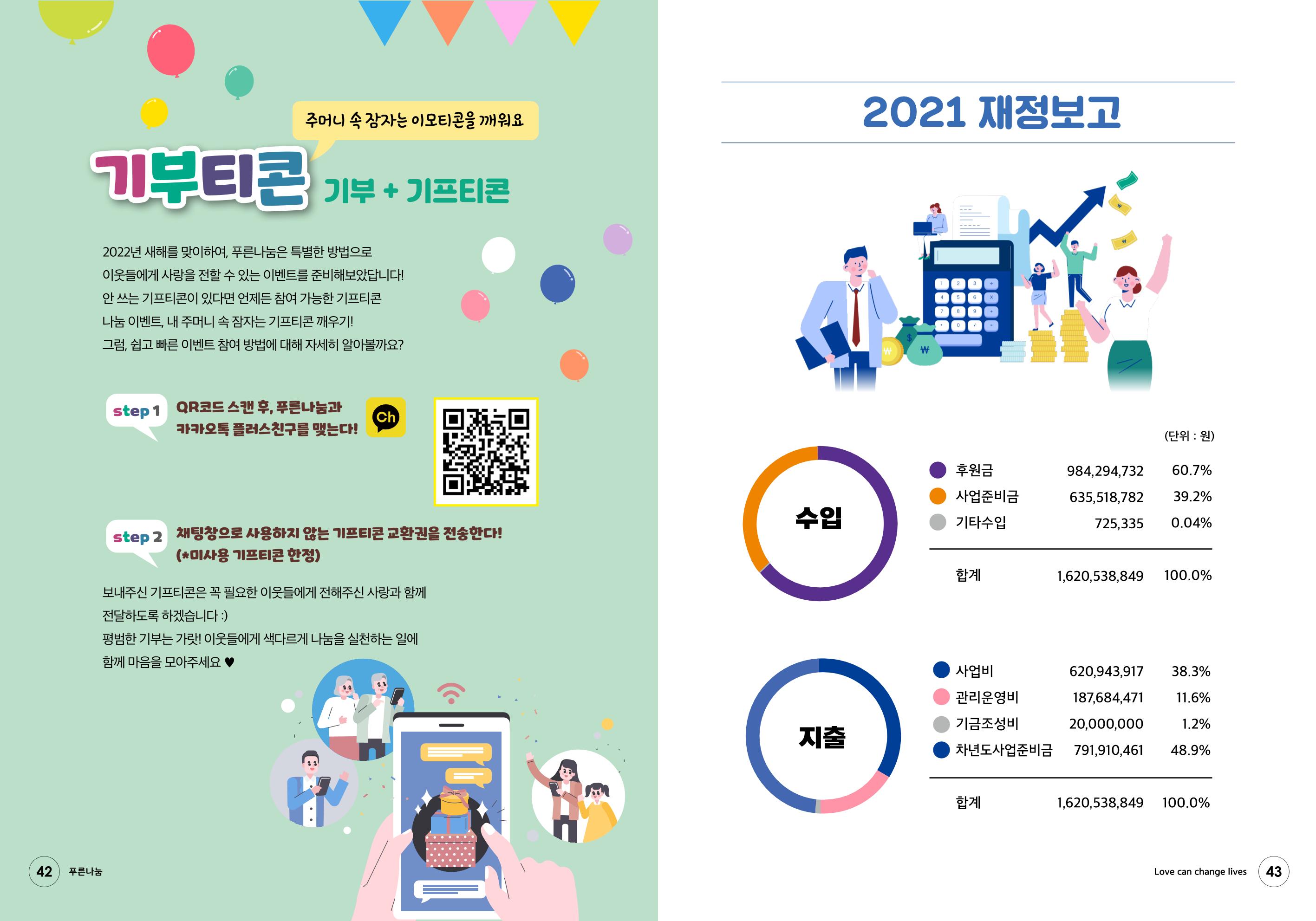 푸른나눔 2021 하반기 소식지 22페이지