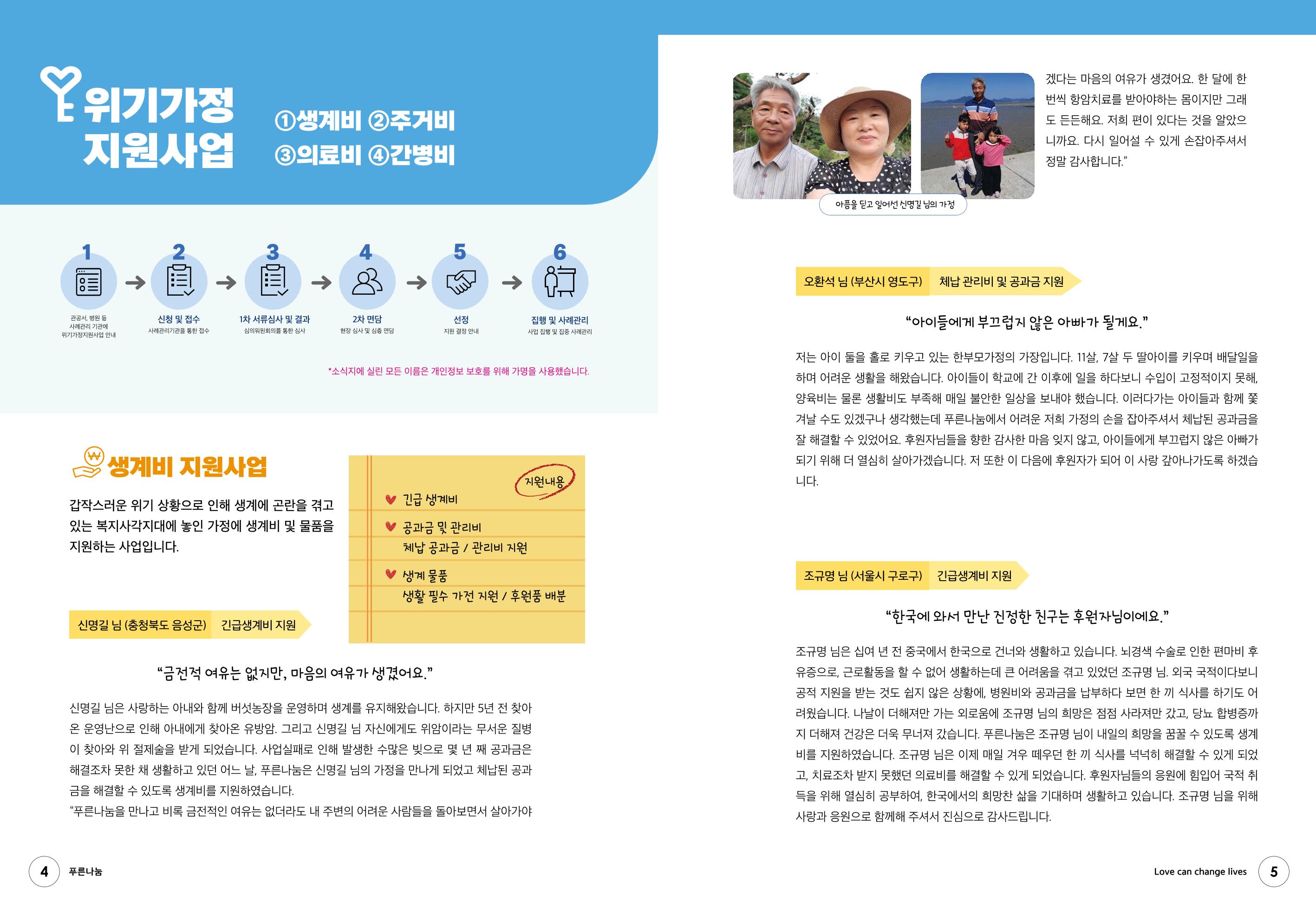 푸른나눔 2021 하반기 소식지 3페이지