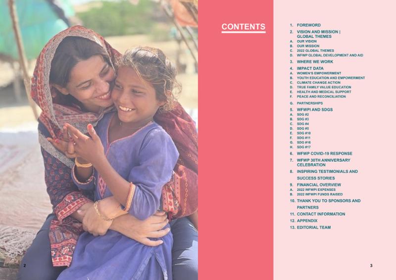 WFWPI ANNUAL REPORT 2022 2페이지