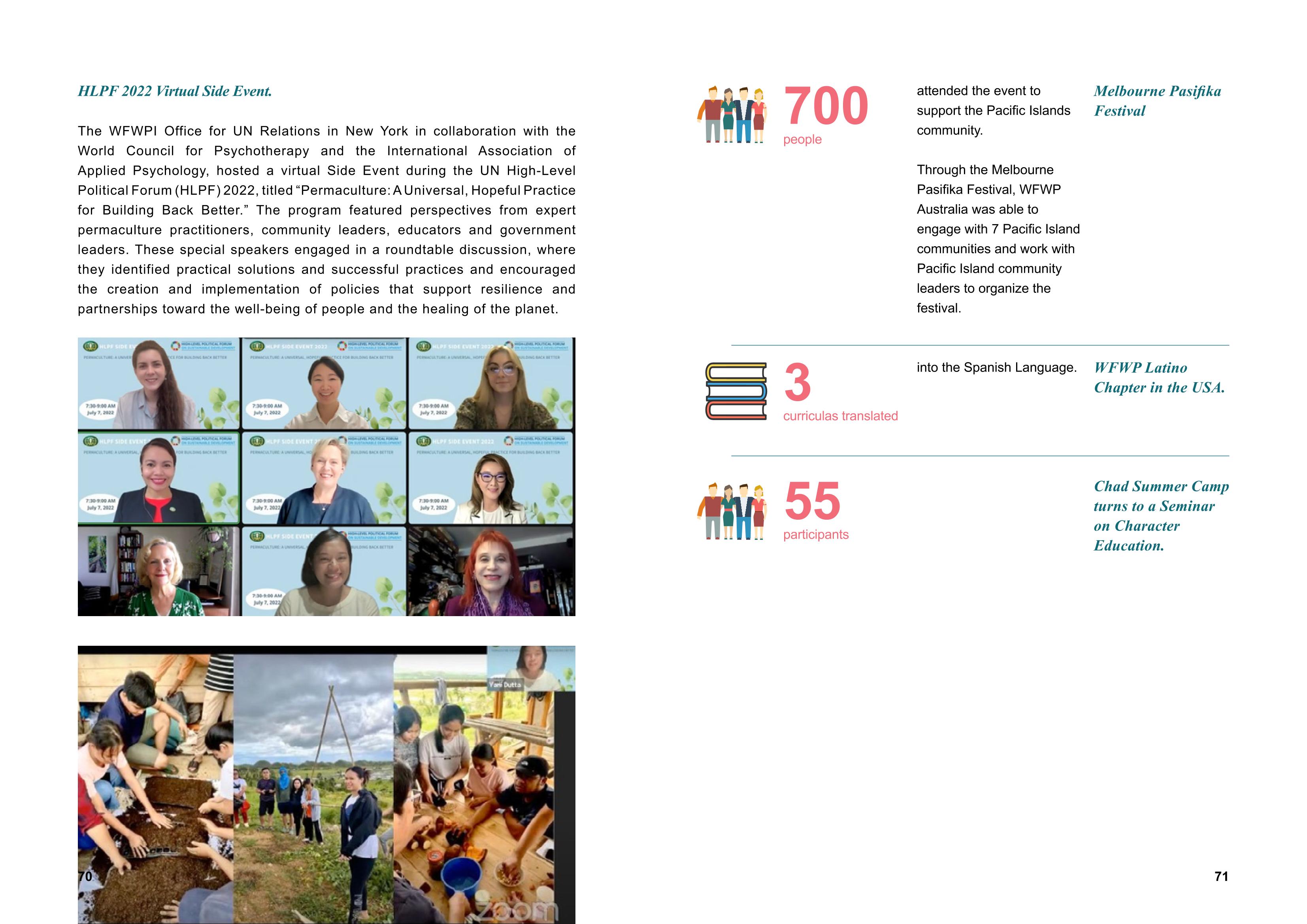 WFWPI ANNUAL REPORT 2022 36페이지