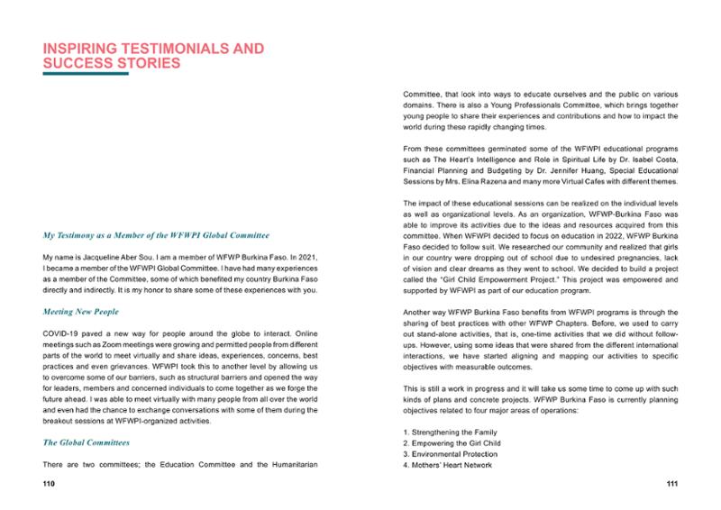 WFWPI ANNUAL REPORT 2022 56페이지