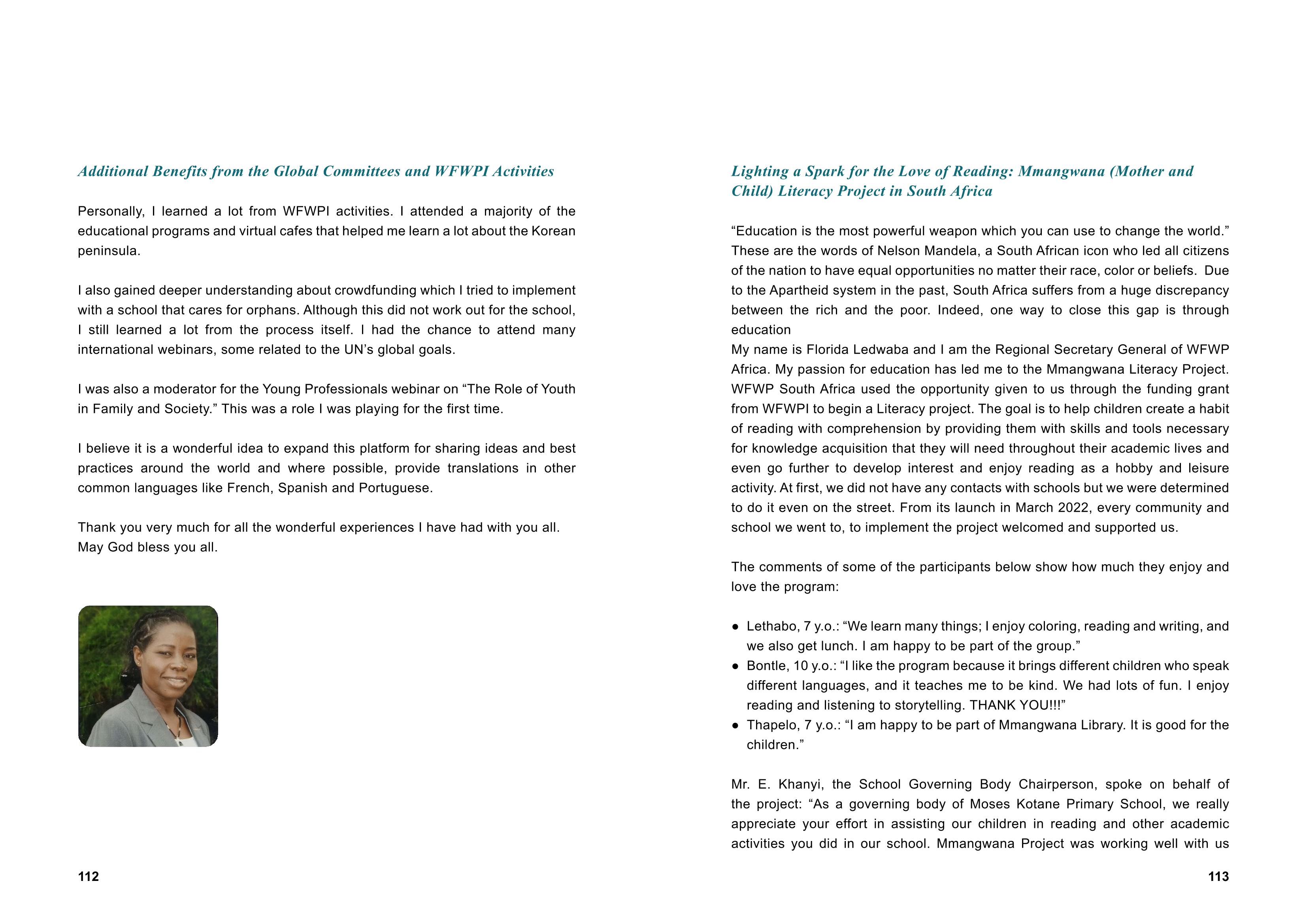 WFWPI ANNUAL REPORT 2022 57페이지