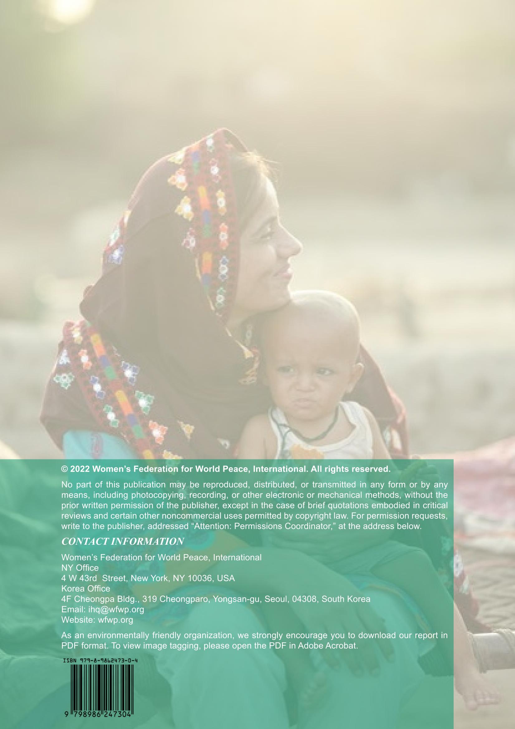 WFWPI ANNUAL REPORT 2022 72페이지