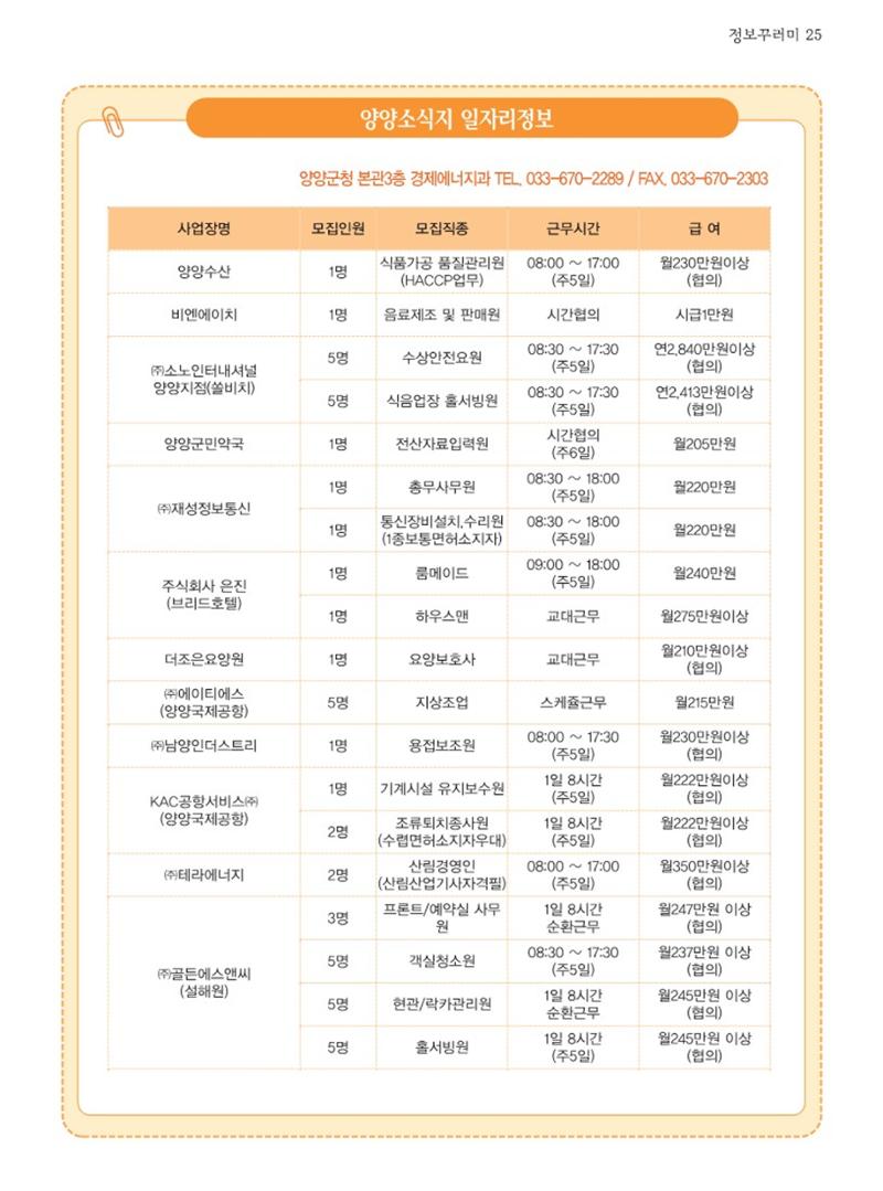 양양소식지 2023. 5월호 25페이지