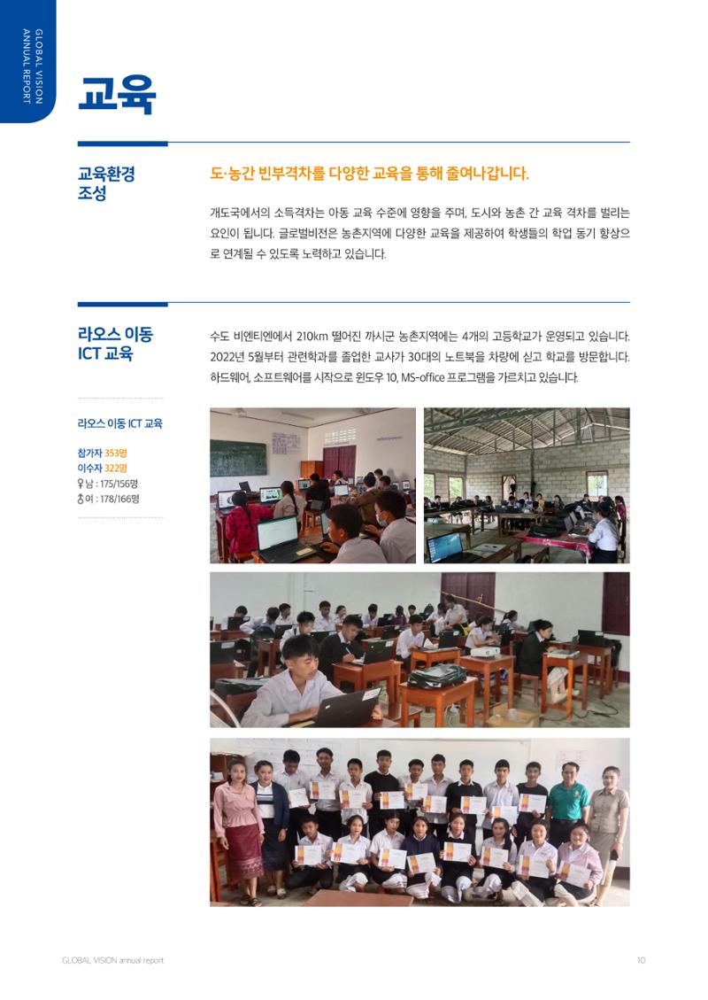 2022 글로벌비전 연차보고서 10페이지