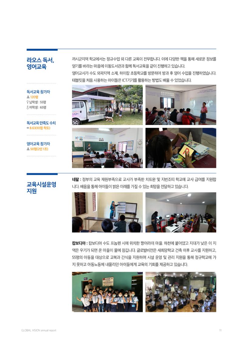2022 글로벌비전 연차보고서 11페이지