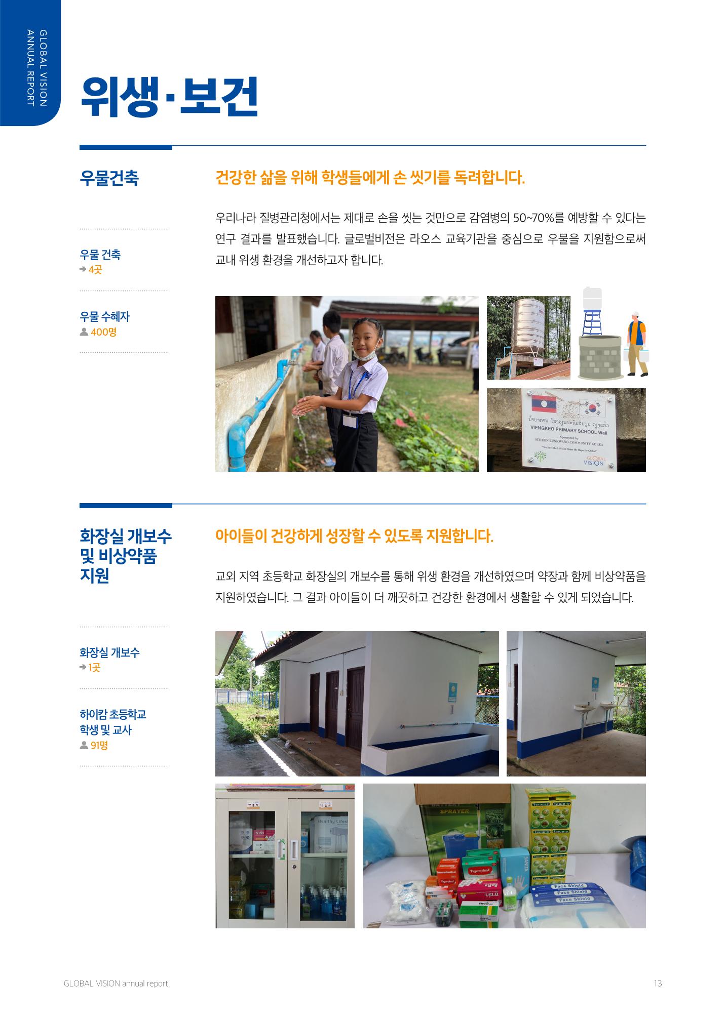 2022 글로벌비전 연차보고서 13페이지