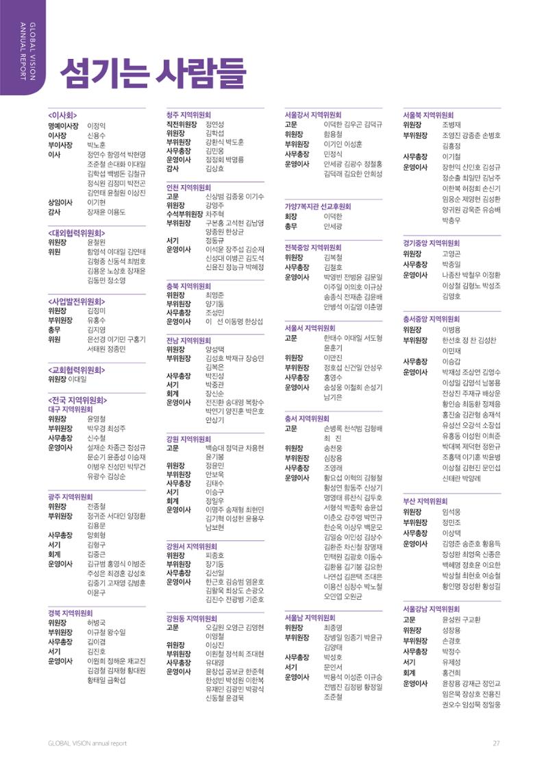 2022 글로벌비전 연차보고서 27페이지