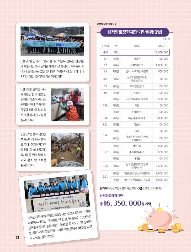2023년 5월 삼척 시정소식지 32페이지