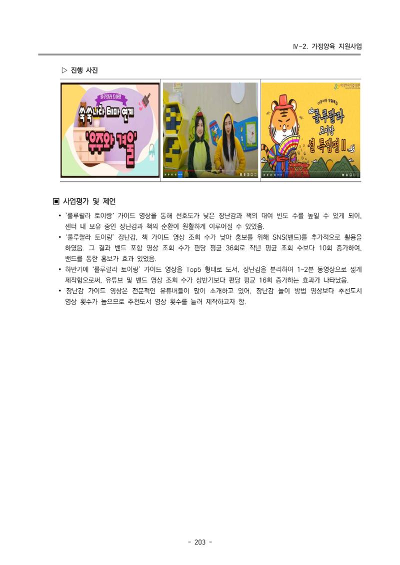 2022 부산광역시육아종합지원센터 운영결과보고서 205페이지