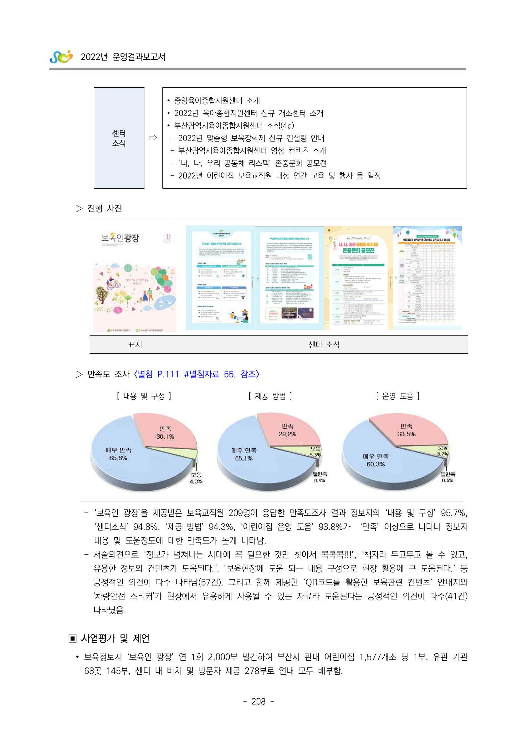 2022 부산광역시육아종합지원센터 운영결과보고서 210페이지