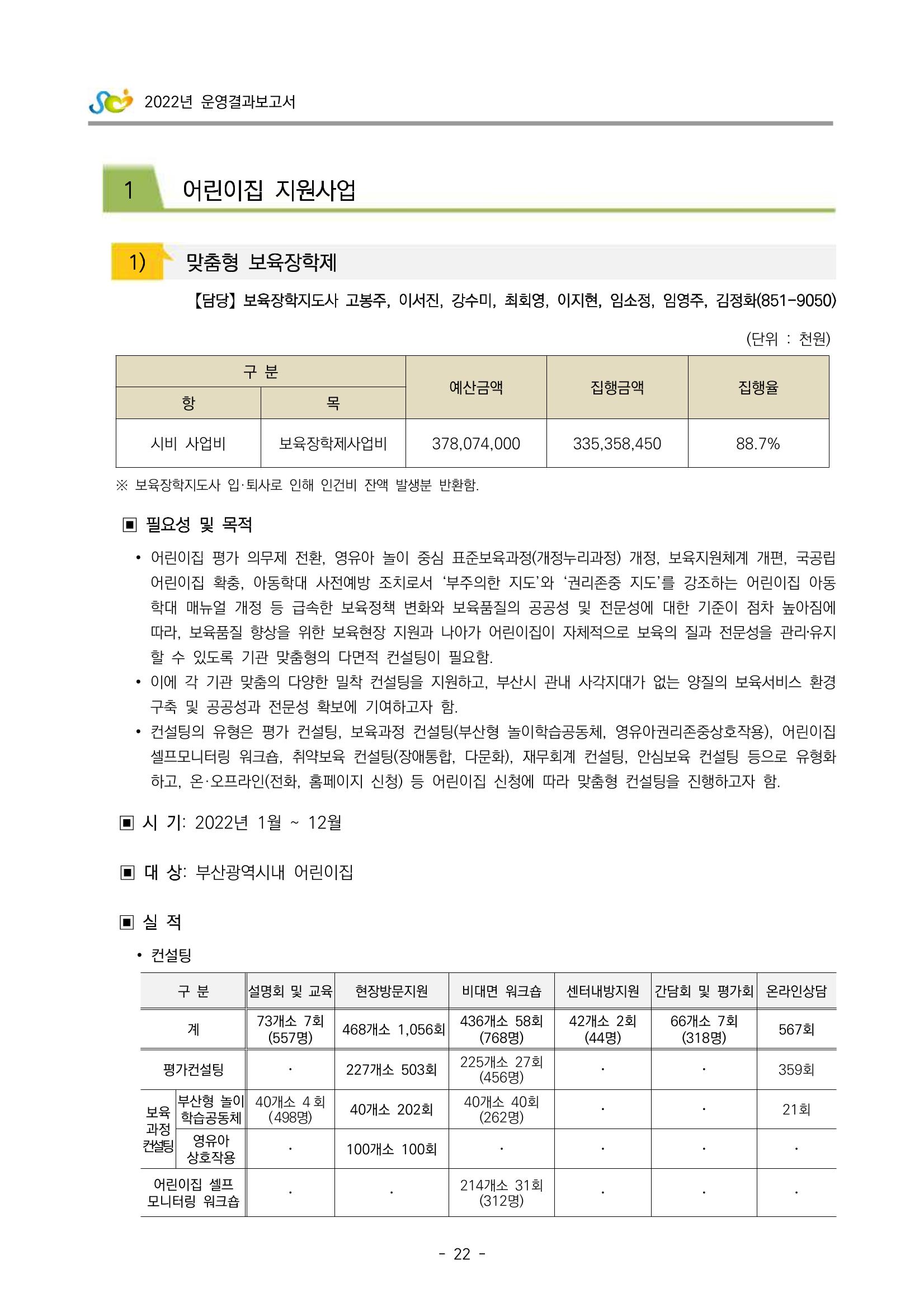 2022 부산광역시육아종합지원센터 운영결과보고서 24페이지