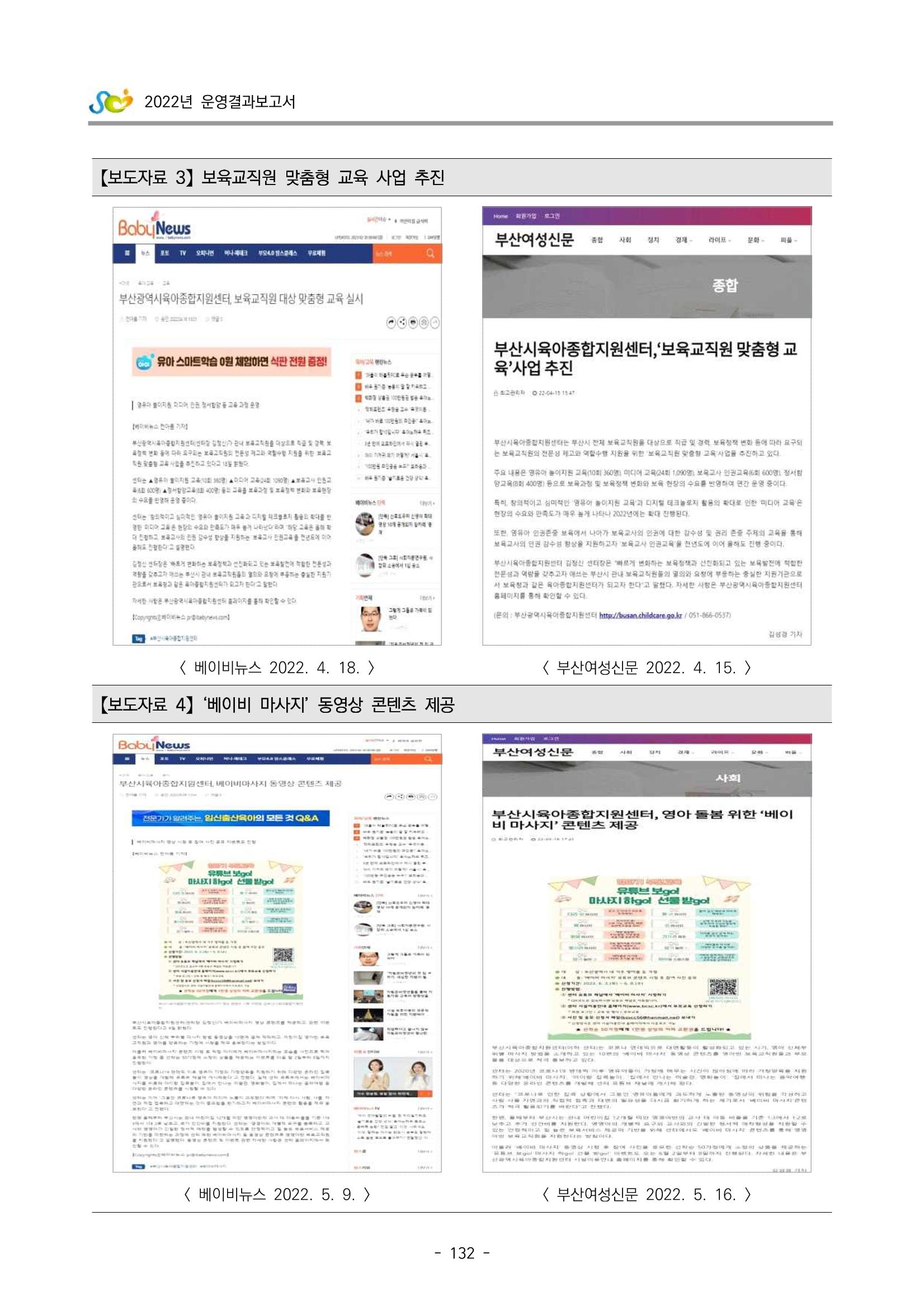 2022 부산광역시육아종합지원센터 운영결과보고서 412페이지