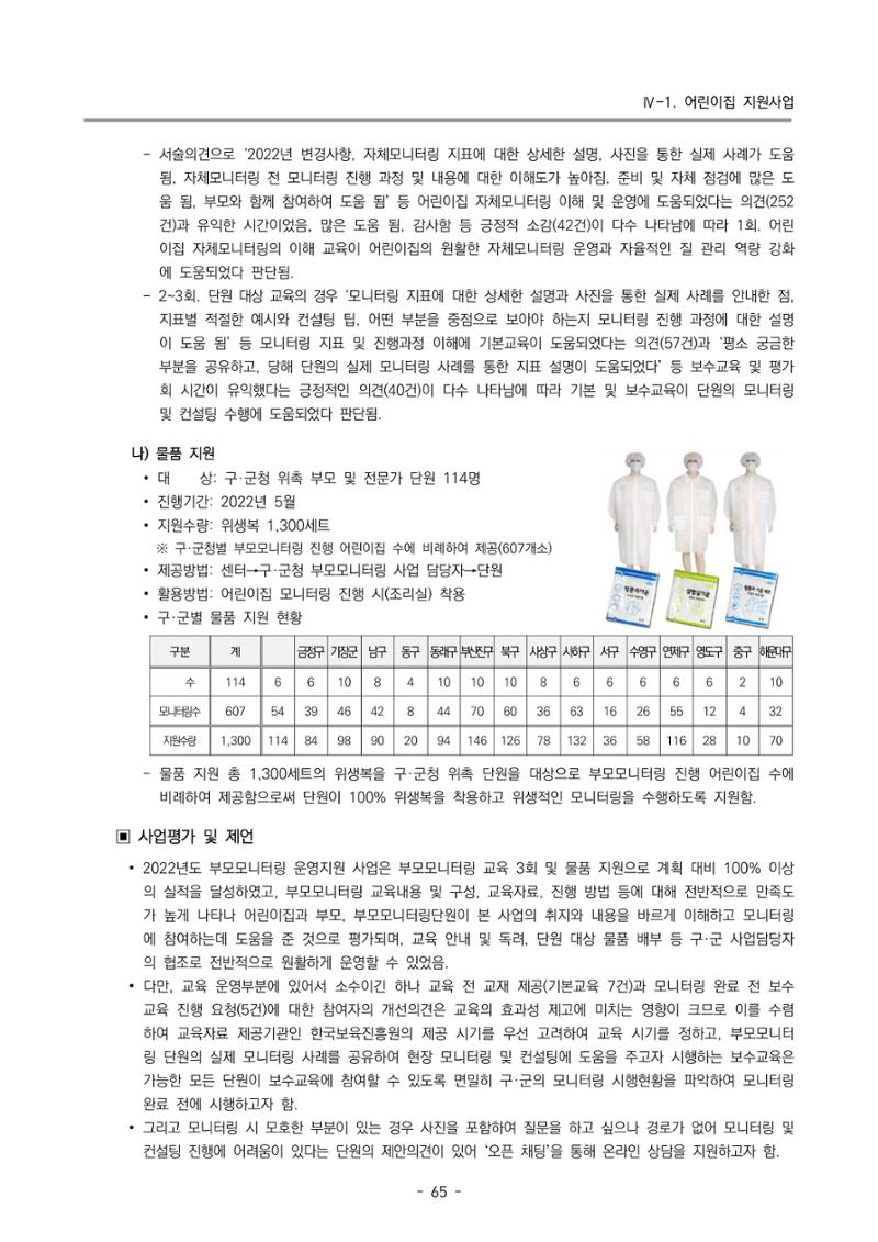 2022 부산광역시육아종합지원센터 운영결과보고서 67페이지