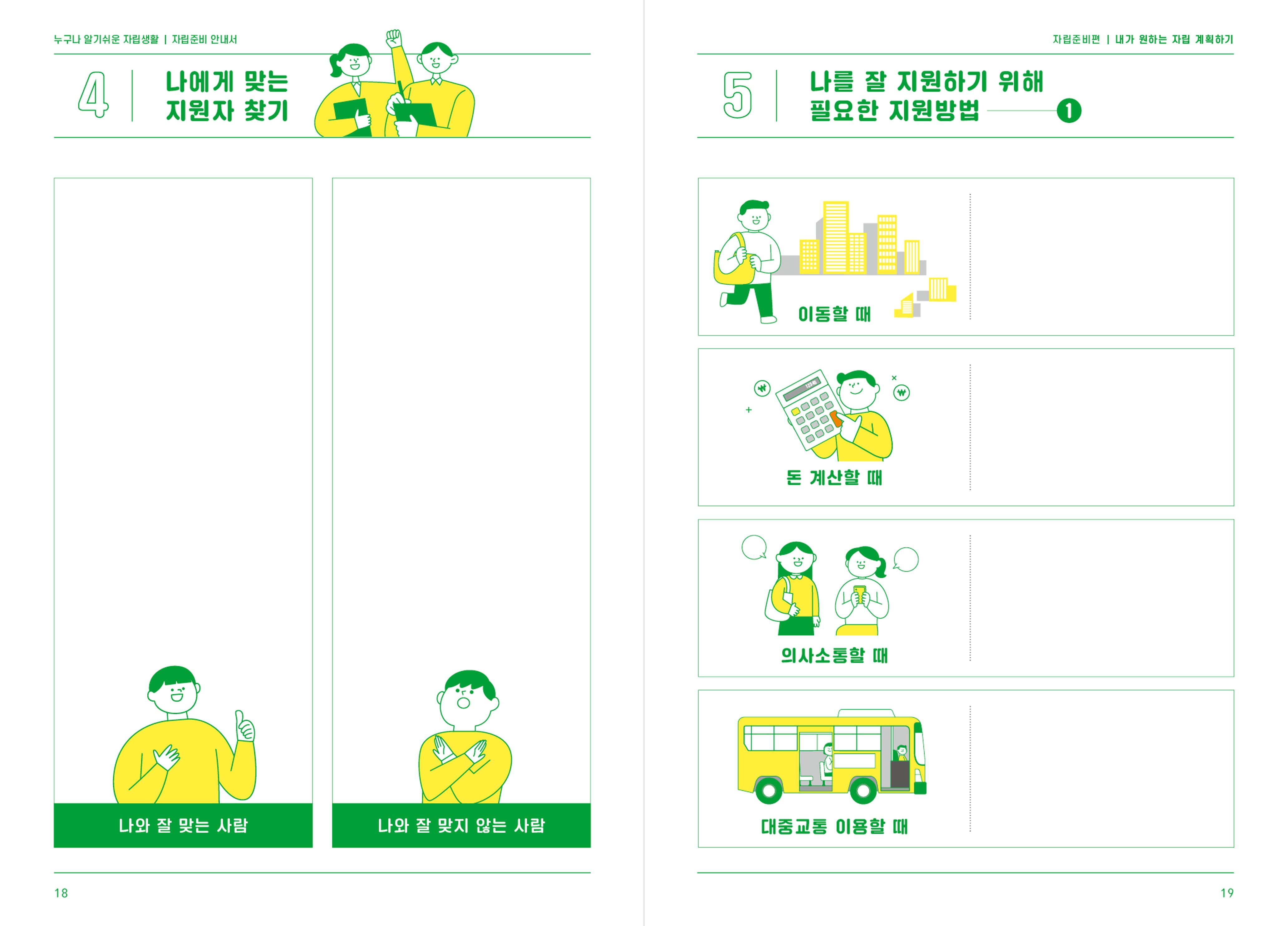 누구나 알기쉬운 자립생활-자립준비편 10페이지