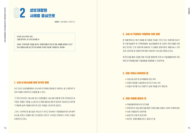 발달장애인이 지역사회에 살아기기 위해 필요한 지원 모색 8페이지
