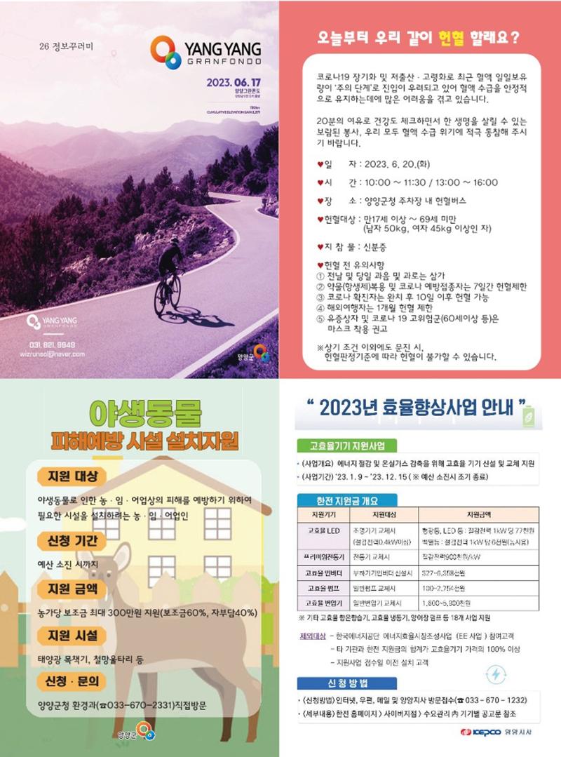 양양소식지 2023. 6월호 26페이지