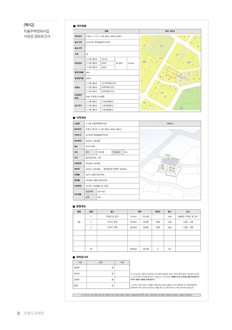 2023 자율.가로 주택 정비사업 안내서 10페이지