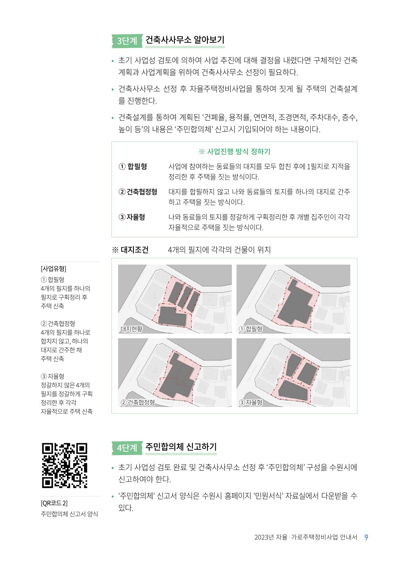 2023 자율.가로 주택 정비사업 안내서 11페이지
