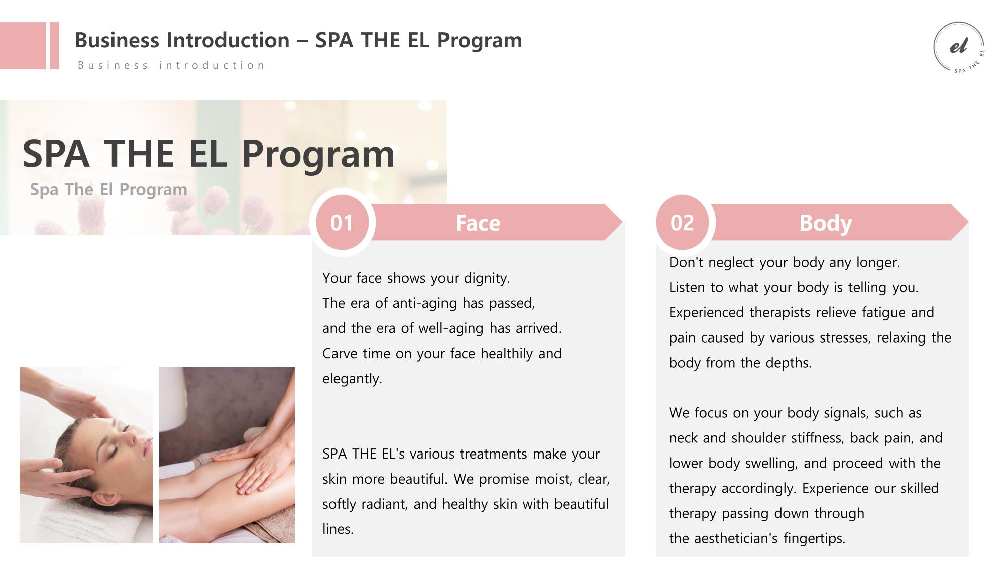 [Cosmetic the EL] SPA the EL Company Profile (for Suite Summit 2023) 30페이지