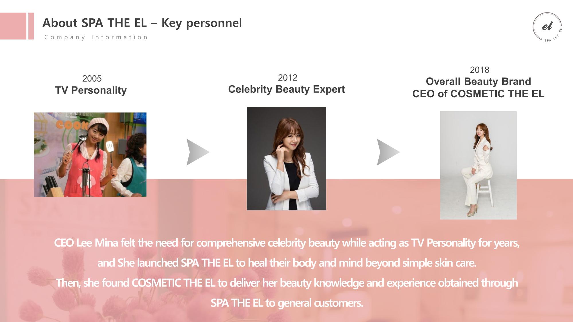 [Cosmetic the EL] SPA the EL Company Profile (for Suite Summit 2023) 7페이지