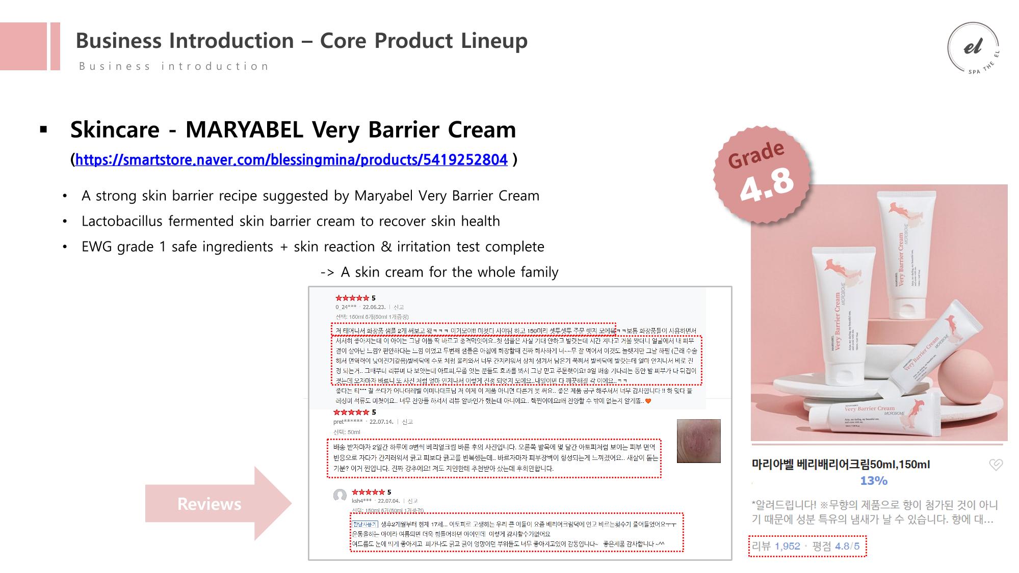 [Cosmetic the EL] SPA the EL Product Guide (for Suite Summit 2023) 12페이지