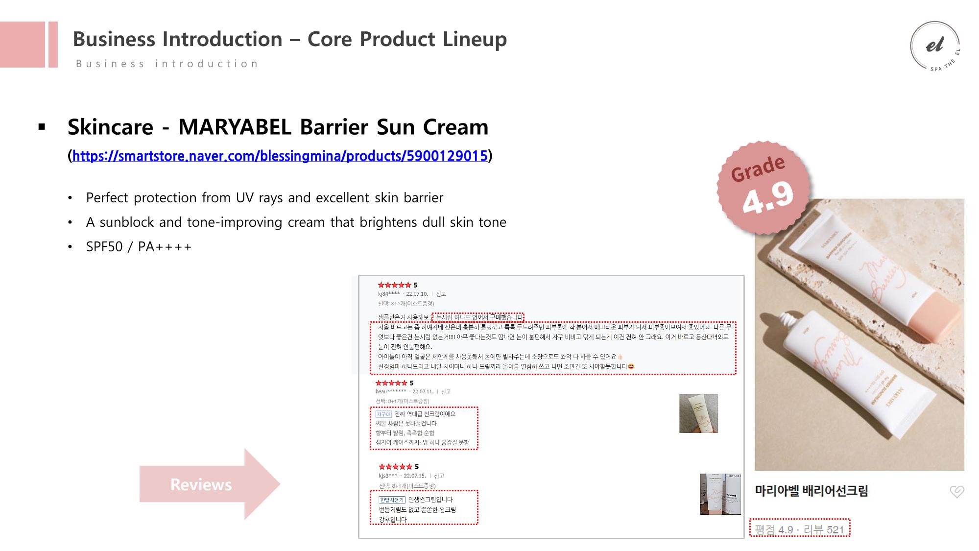 [Cosmetic the EL] SPA the EL Product Guide (for Suite Summit 2023) 13페이지