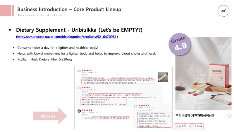 [Cosmetic the EL] SPA the EL Product Guide (for Suite Summit 2023) 17페이지