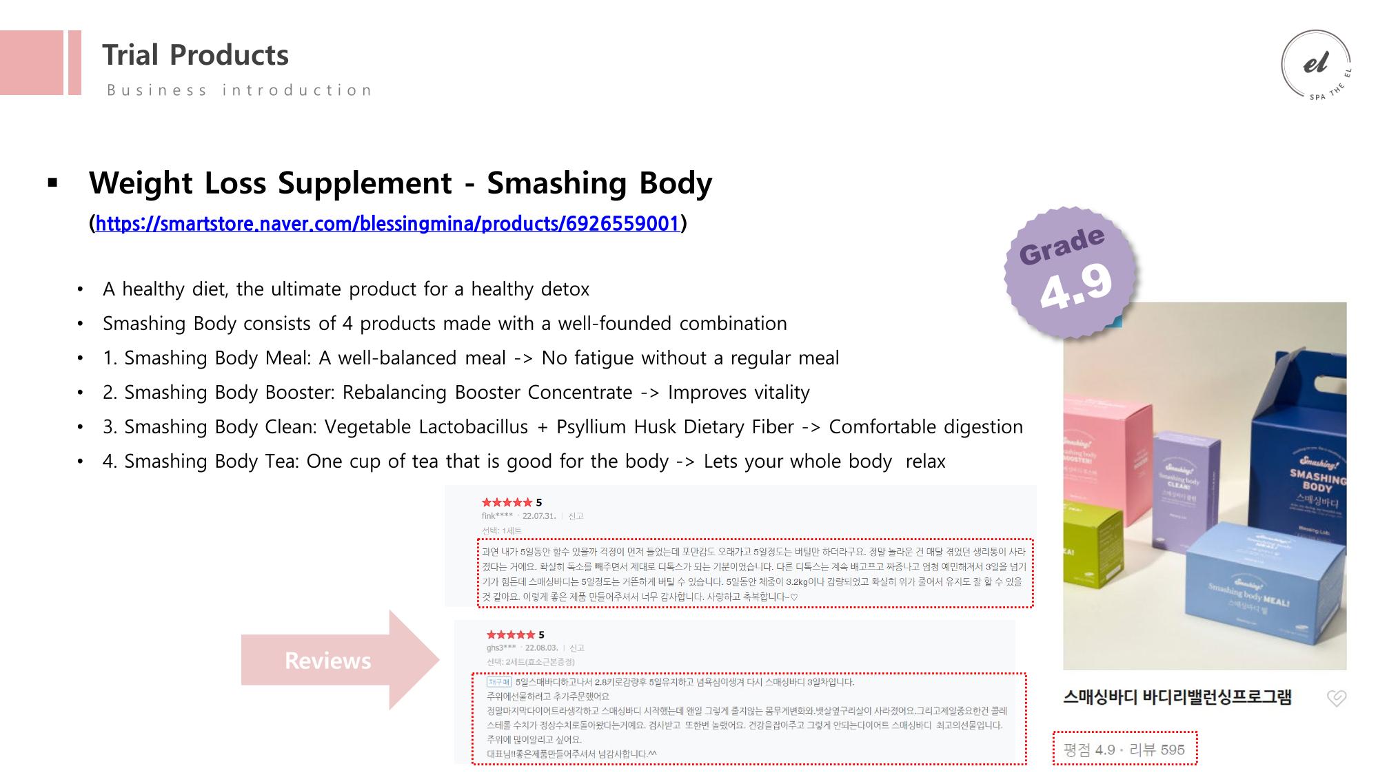 [Cosmetic the EL] SPA the EL Product Guide (for Suite Summit 2023) 20페이지