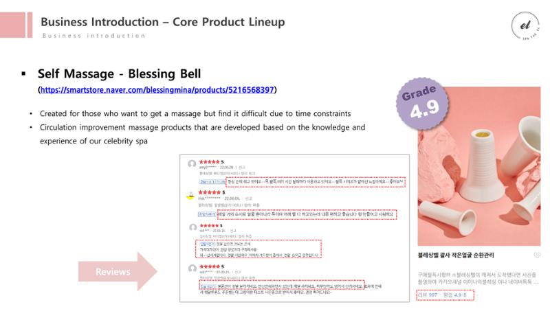 [Cosmetic the EL] SPA the EL Product Guide (for Suite Summit 2023) 22페이지