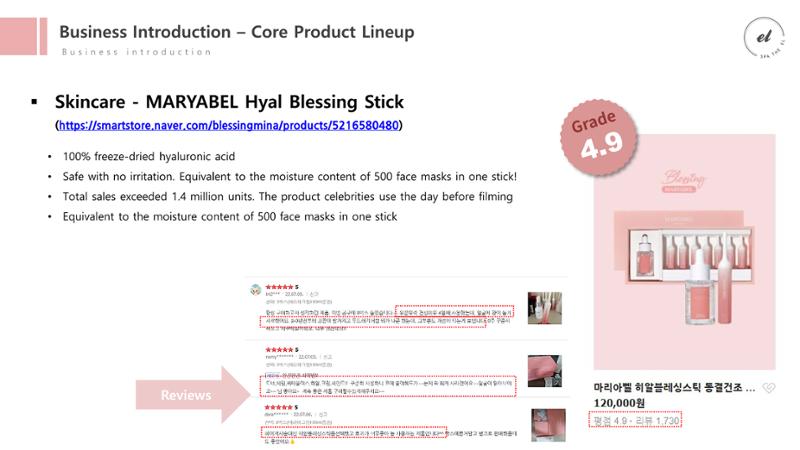 [Cosmetic the EL] SPA the EL Product Guide (for Suite Summit 2023) 8페이지